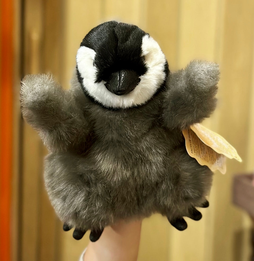 Baby Emperor Penguin Hand Folkmanis Puppet