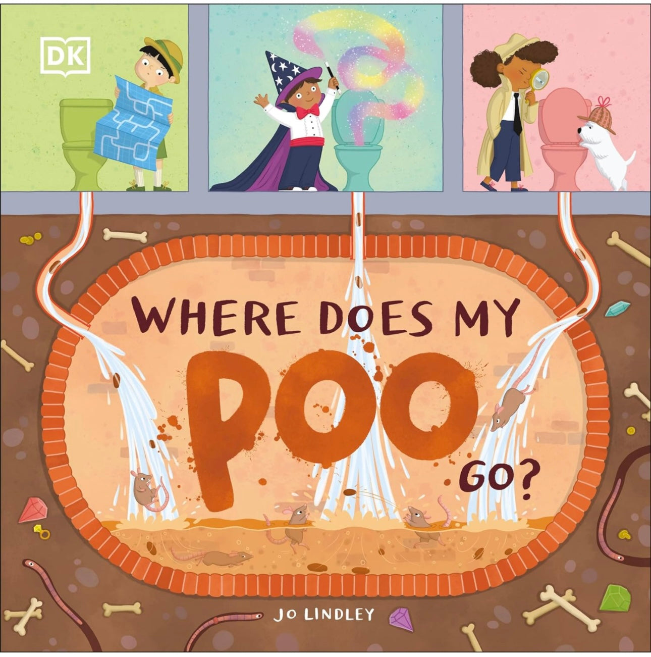 Where Does My Poop Go?  hardcover