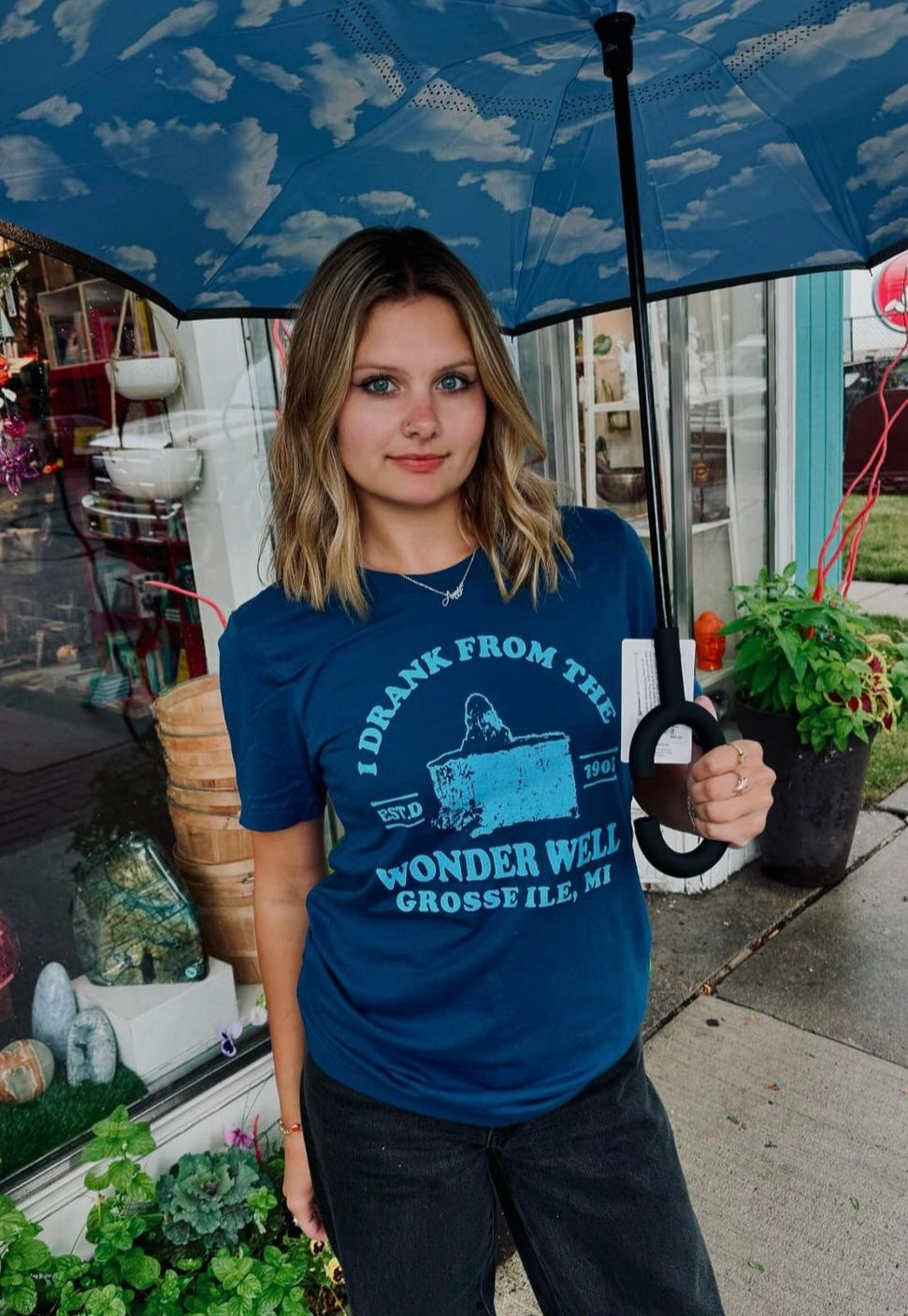 I Drank From the Wonder Well (Grosse Ile, MI) t-shirt