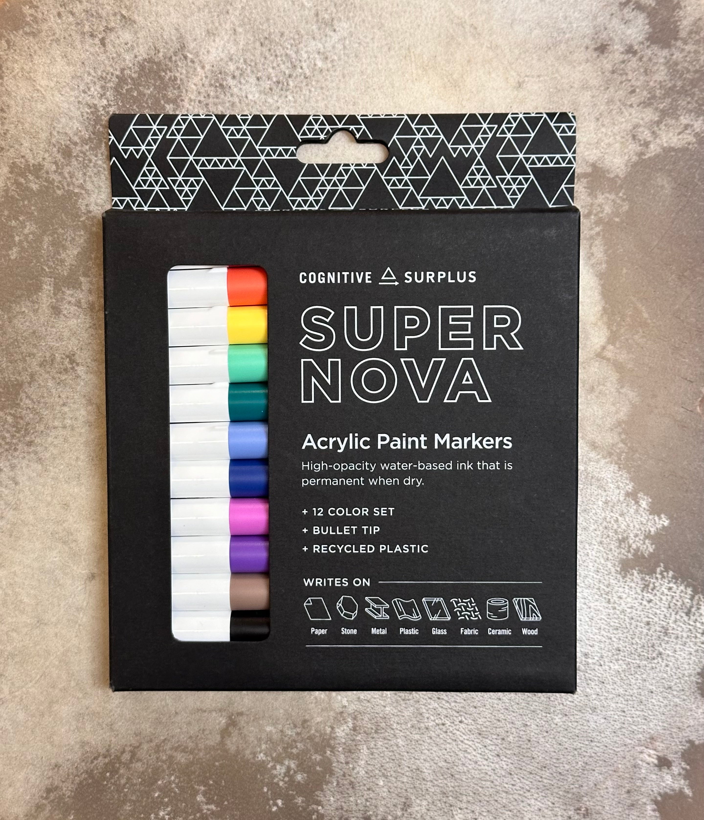 Supernova Acrylic Markers Bullet Tip Cognitive Surplus