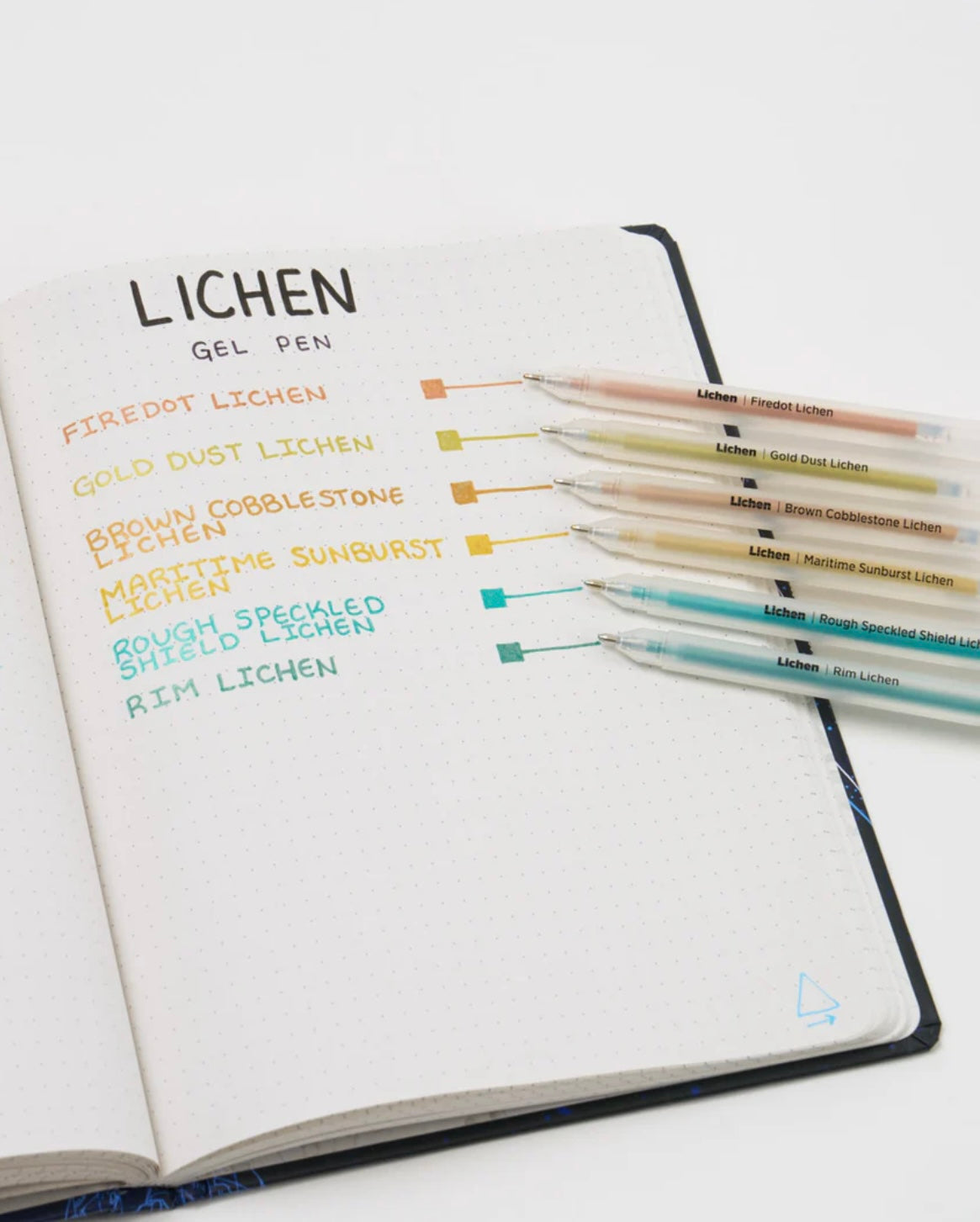 Lichen Metallic Gel Pens Medium Tip Cognitive Surplus