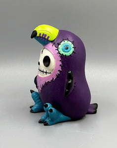 Mango the Toucan Signature Skeleton Furrybones Collectible Figurine Glow Fish Studios