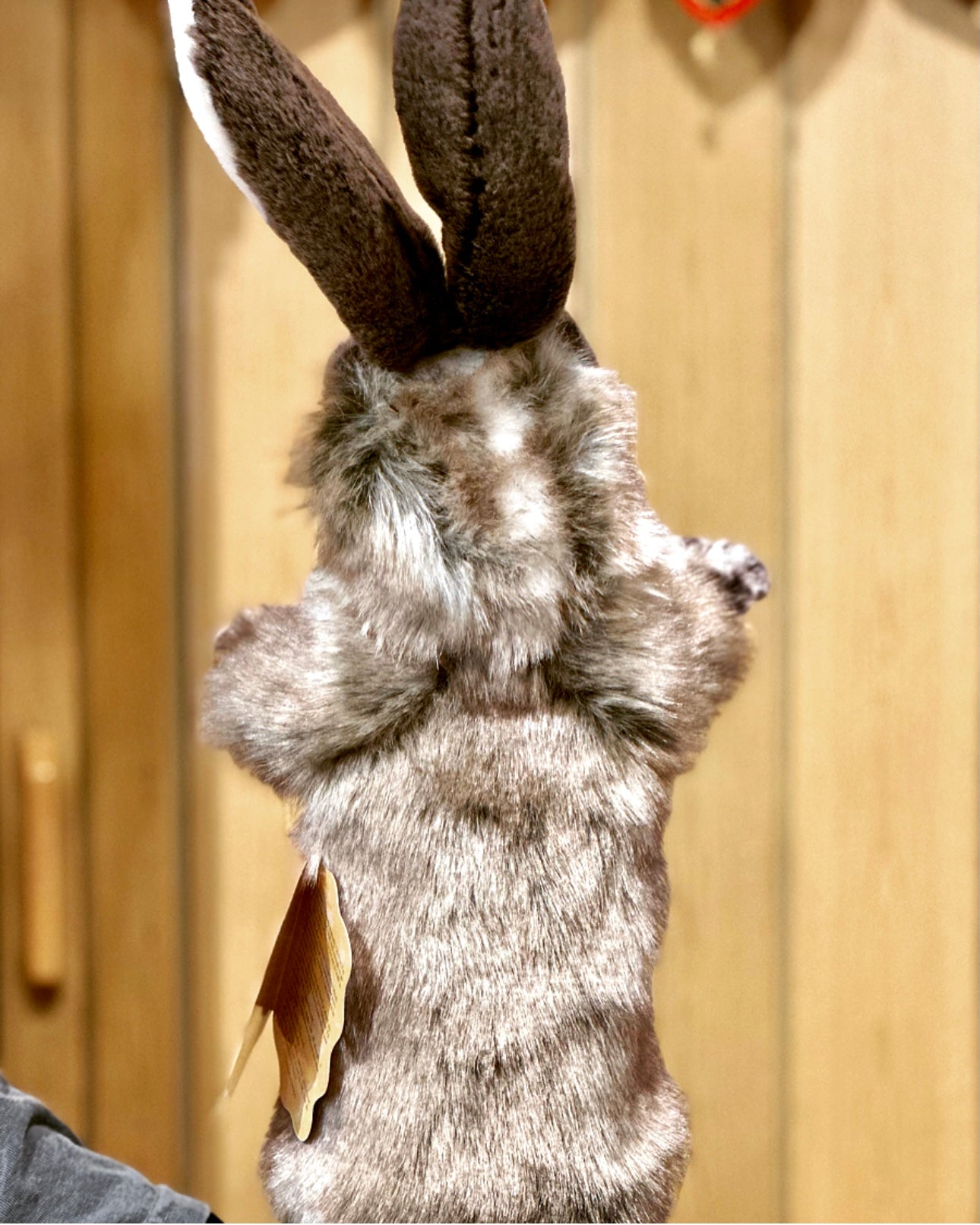 Angora Rabbit Puppet Rabbit Stage Folkmanis Puppet – Glow Fish Studios