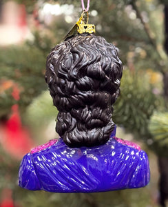 Prince Glass Holiday Ornament