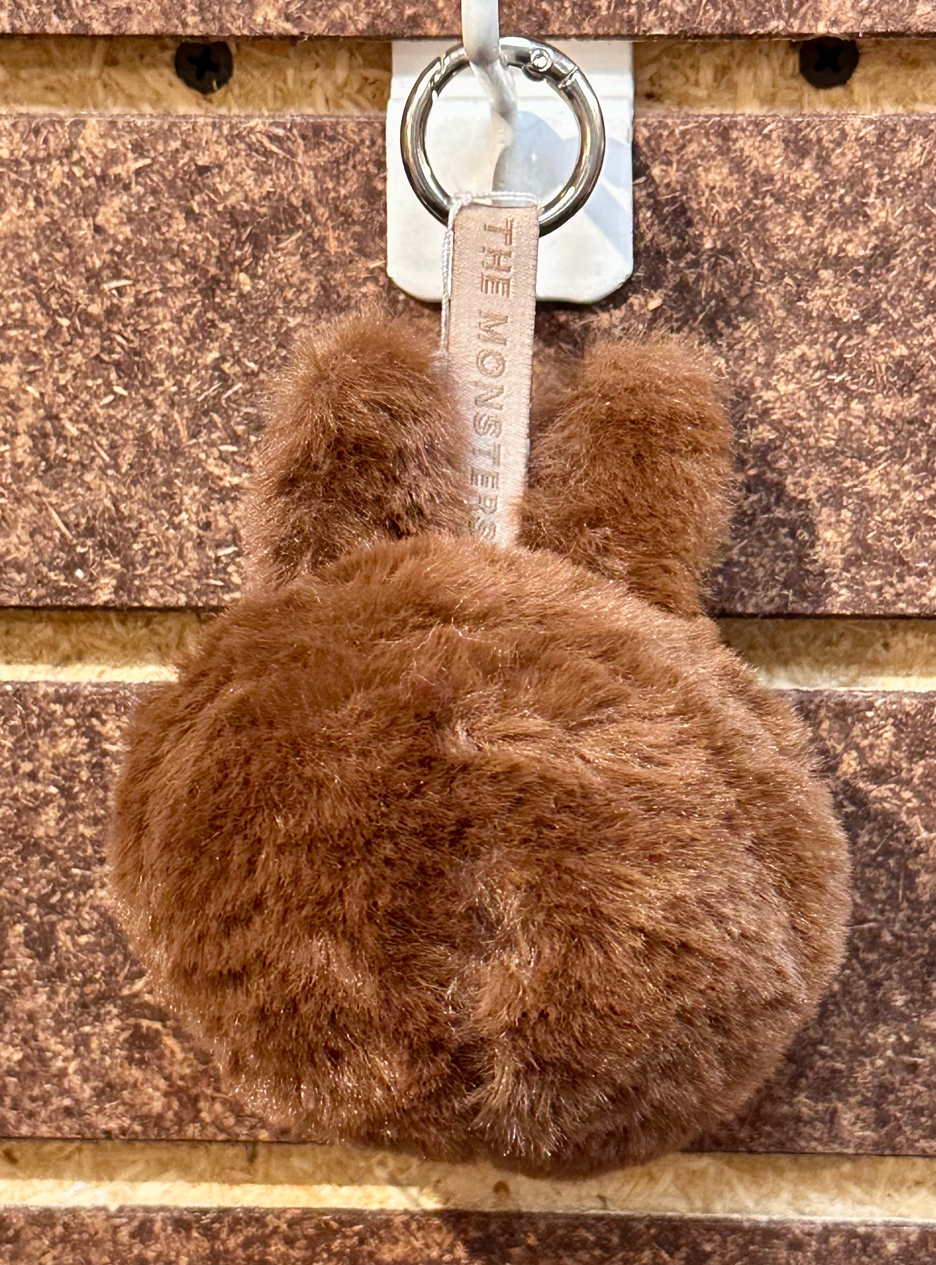 Brown Labubu Style Keychain Bag & Car Accessory