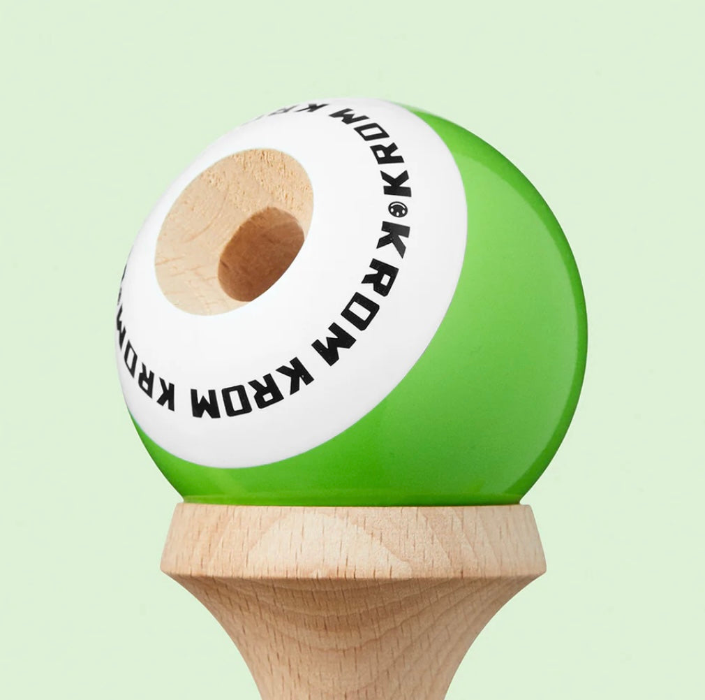 KROM Pop Lol Lime Green Kendama
