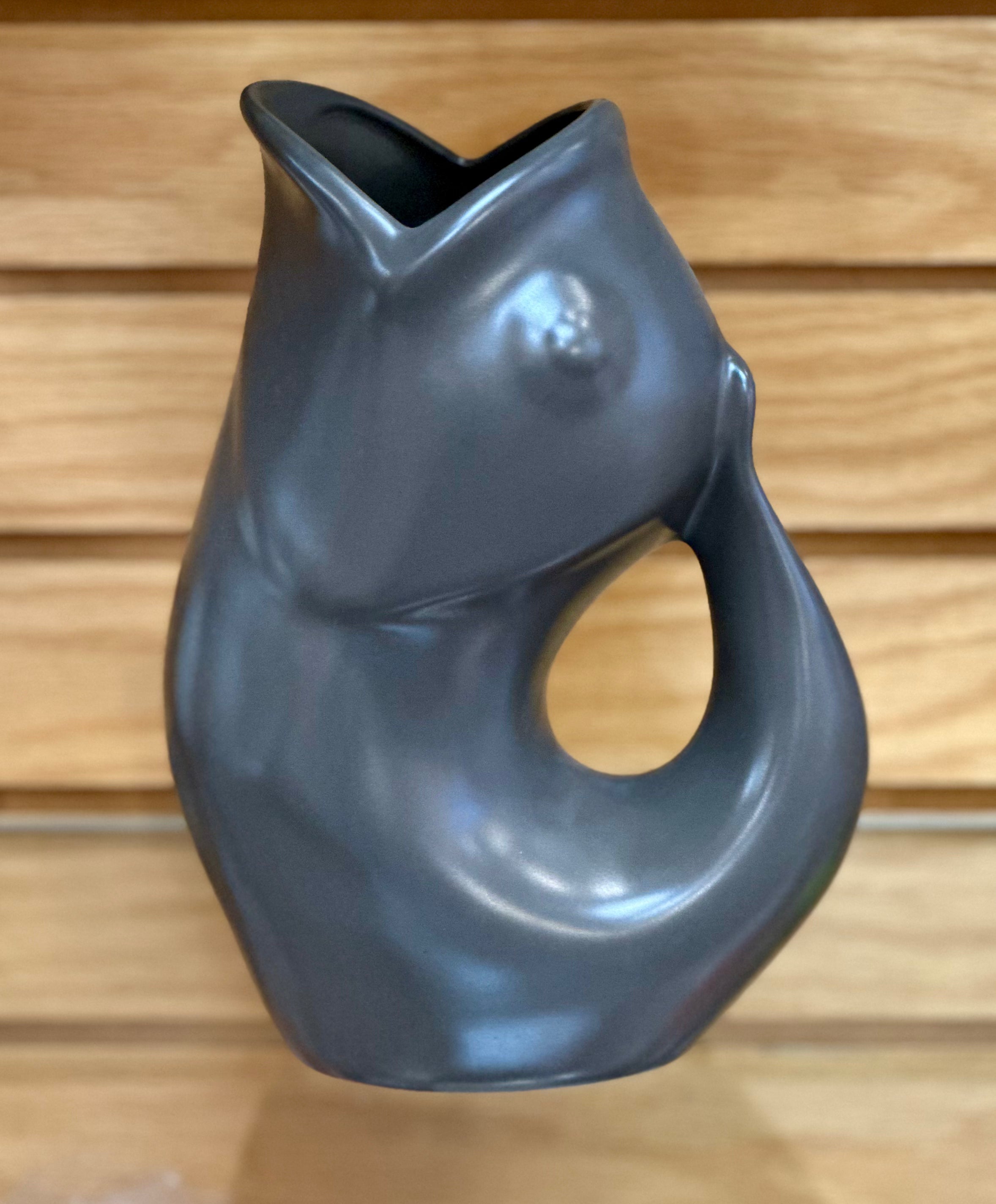 Gurgle Pot Vase Pitcher Slate