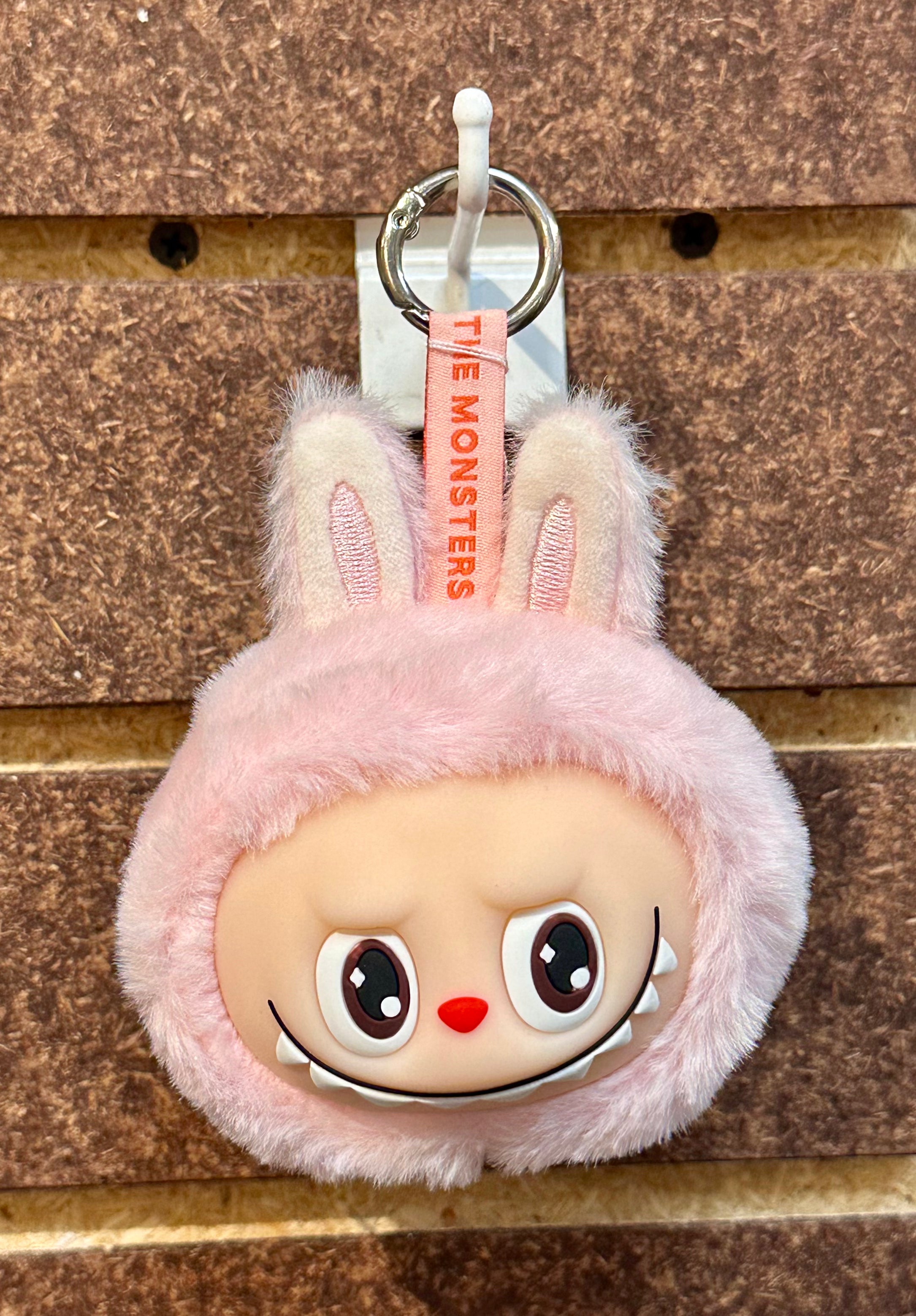 Pink Labubu Style Keychain Bag & Car key Accessory