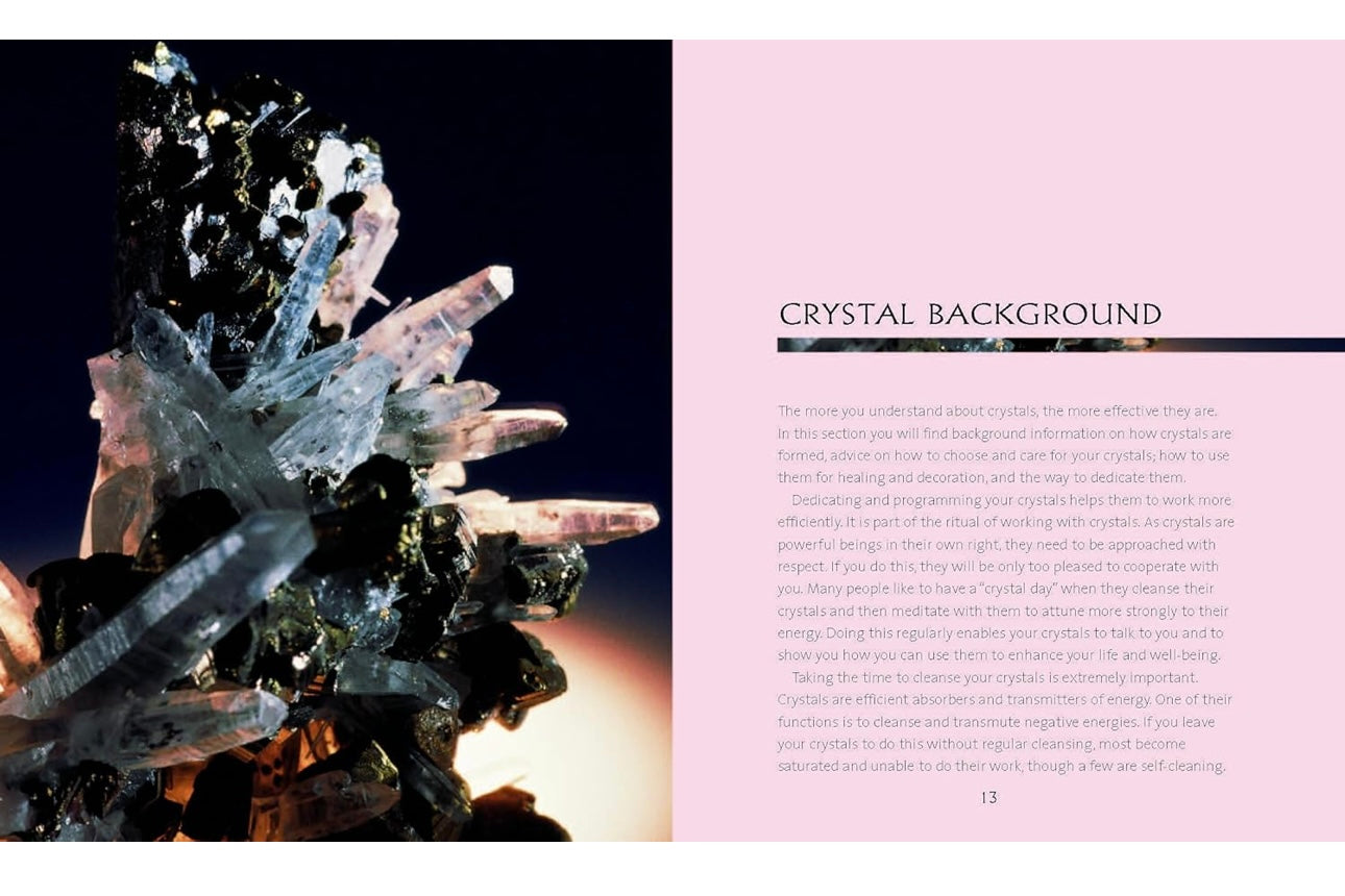 The Crystal Bible: A Definitive Guide to Crystals paperback