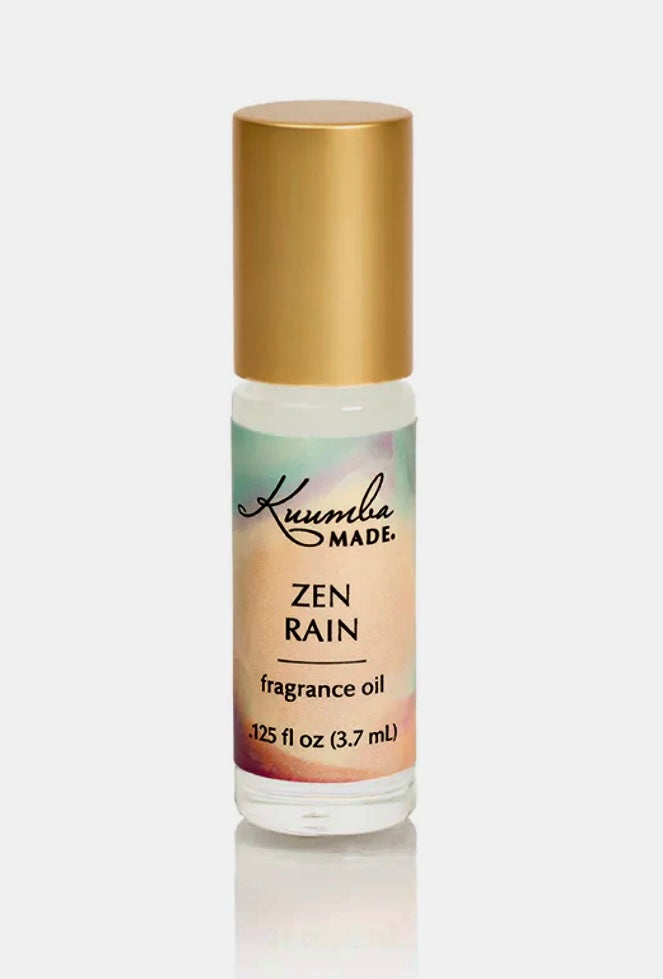 Kuumba Made Zen Rain Oil Roll-on Roller Ball Perfume .125 fl oz