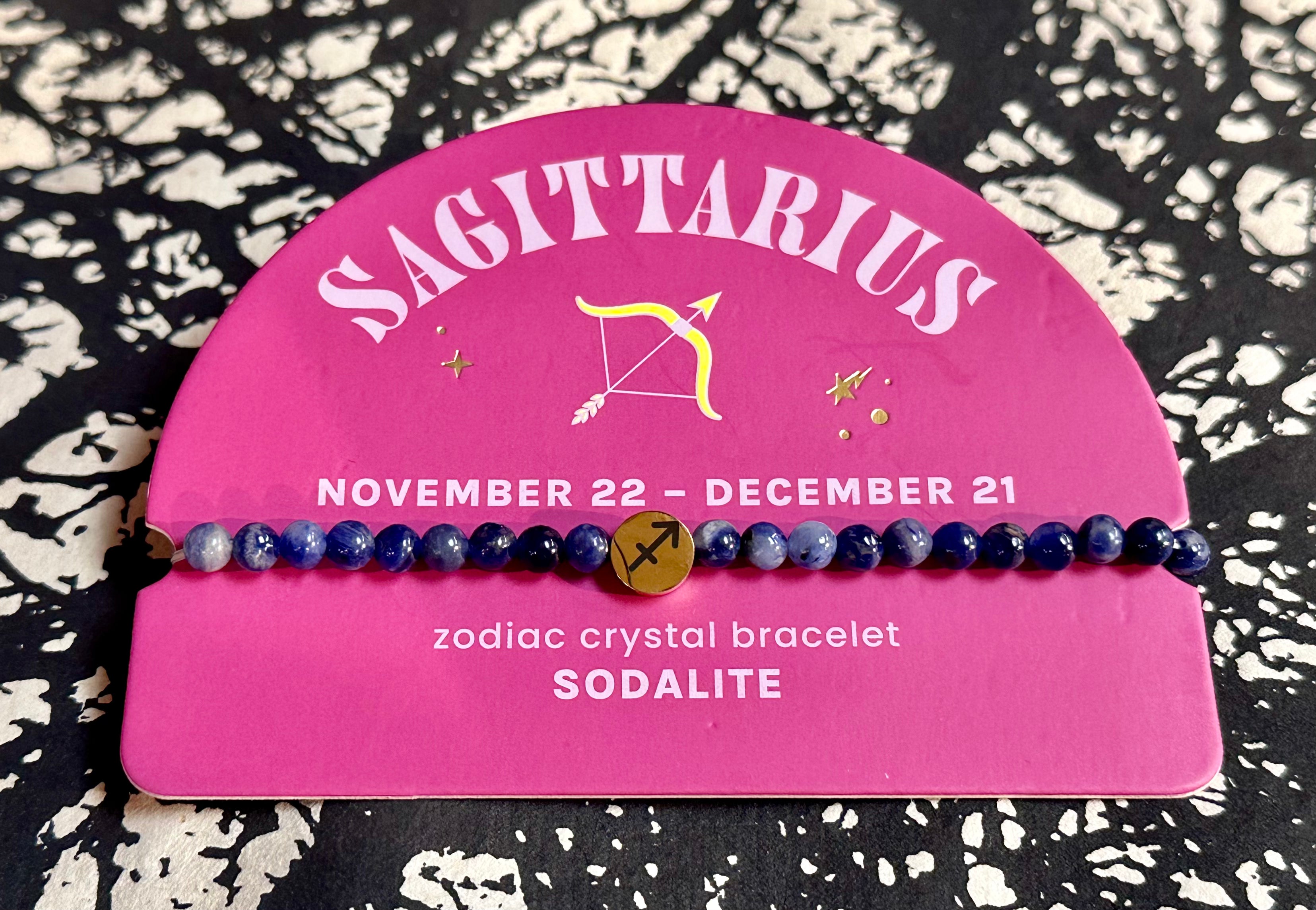 Mini Zodiac Saggittarius Bracelet Glow Fish Studios