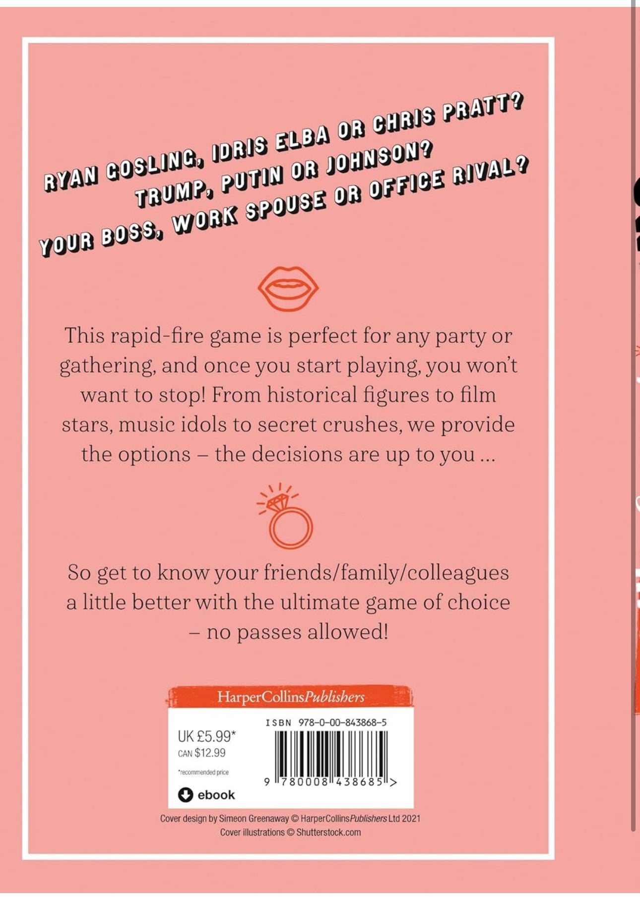 Shag, Marry, Avoid: Everyone's Favourite Game of Dilemmas