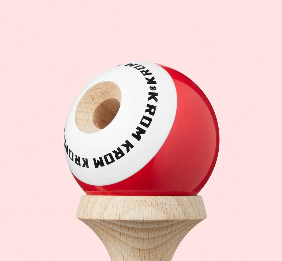 KROM Pop Lol Red Kendama
