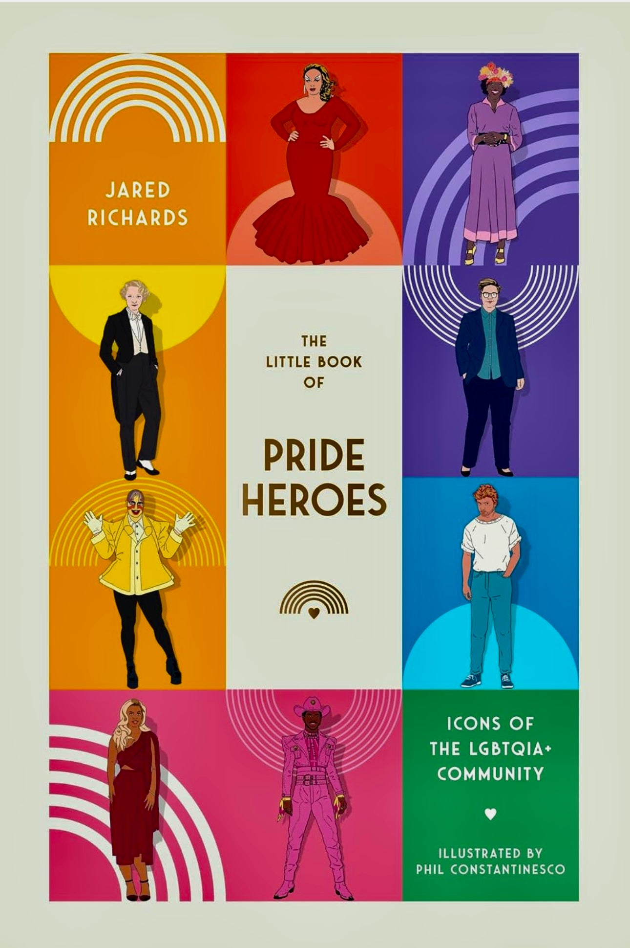 The Little Book of Pride Heroes: Icons of the LGBTQIA+ Community hardcover