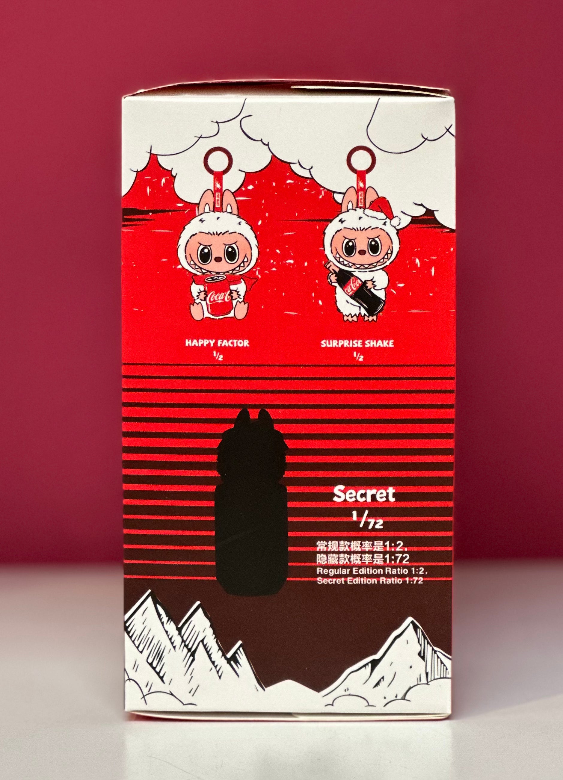 Labubu Style The Monsters Coca Cola Keychain Blind Box