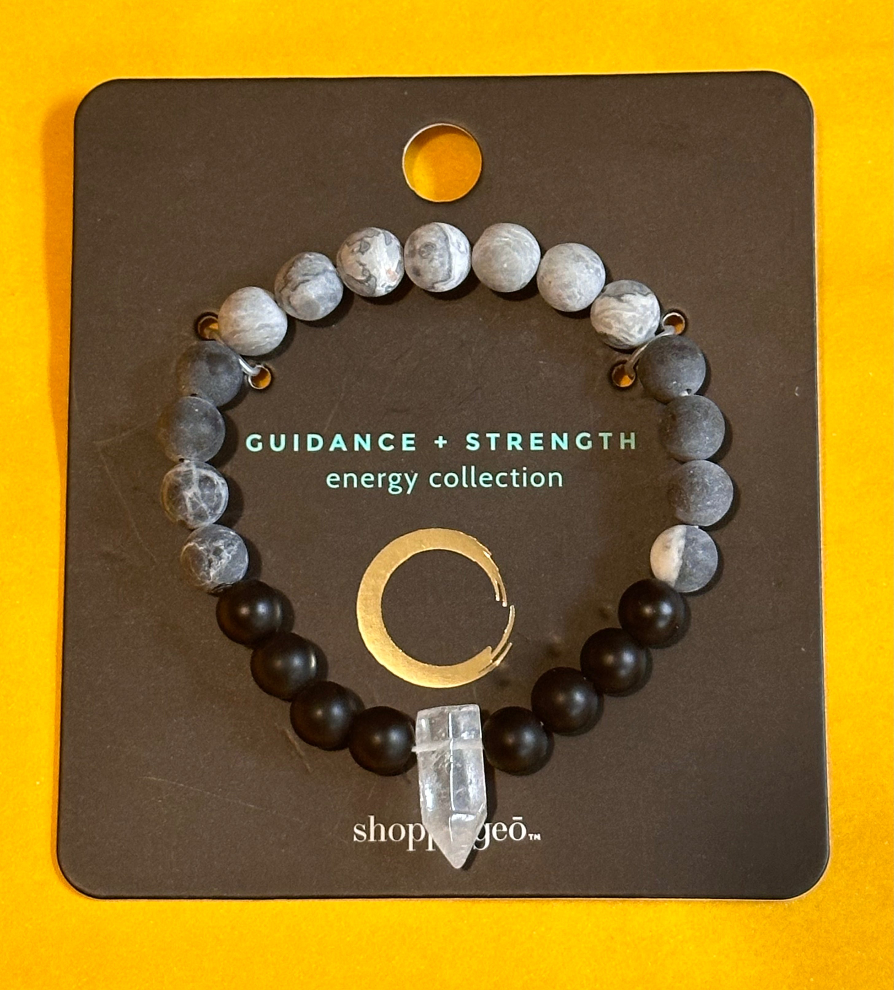 Guidance + Strength Bracelet Energy Collection Glow Fish Studios