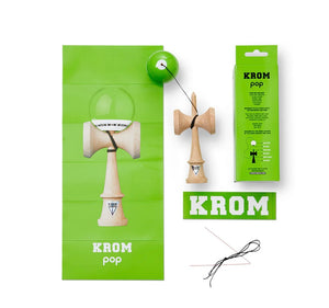 KROM Pop Lol Lime Green Kendama