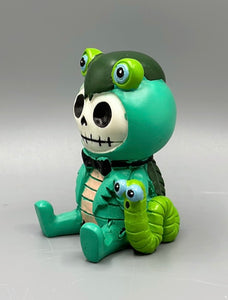 Manny the Praying Mantis Signature Skeleton Furrybones Collectible Figurine Glow Fish Studios