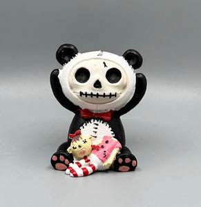 Pandie the Panda Bear Signature Skeleton Furrybones Collectible Figurine Glow Fish Studios