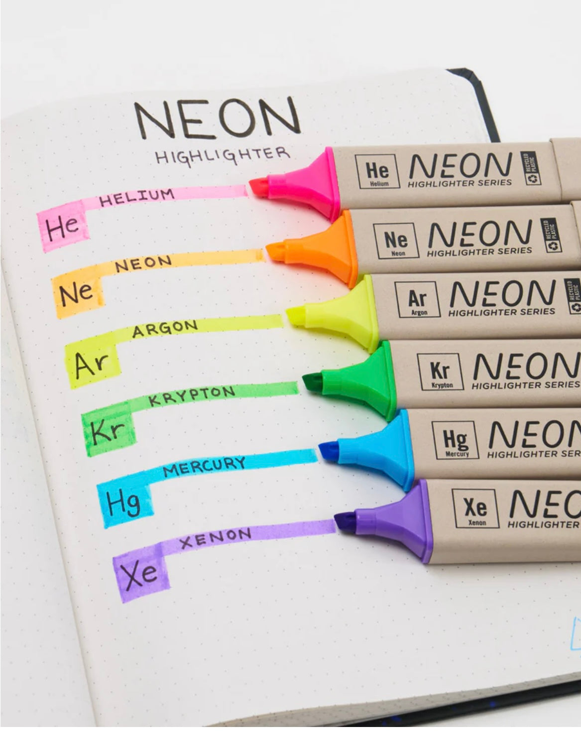Neon Highlighters Chisel Tip Cognitive Surplus