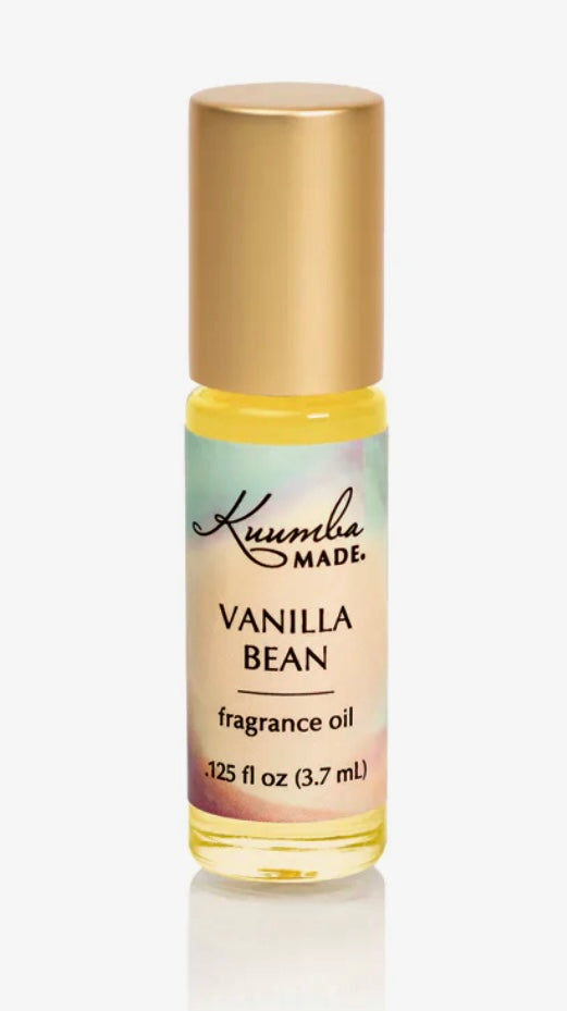 Kuumba Made Vanilla Bean Oil Roll-on Roller Ball Perfume .125 fl oz