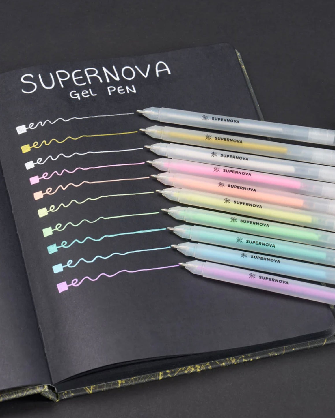 Supernova High Opacity Gel Pen Pack Medium Tip Cognitive Surplus