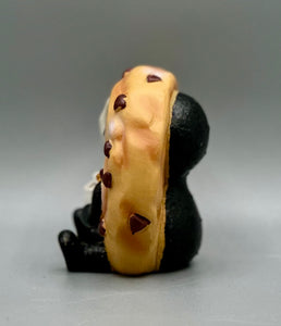 Choco Chip the Chocolate Chip Cookie Signature Skeleton Furrybones Collectible Figurine Glow Fish Studios