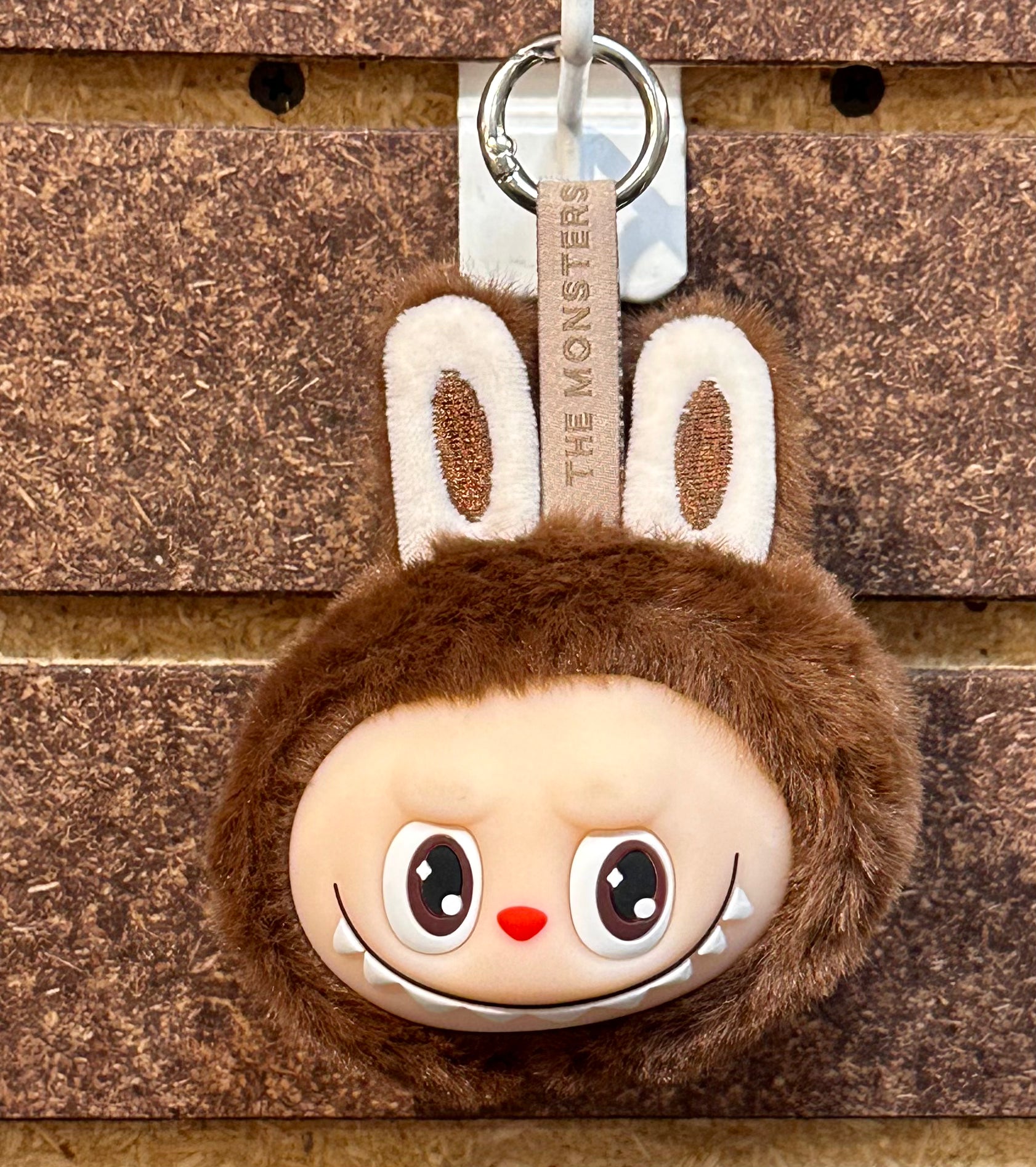 Brown Labubu Style Keychain Bag & Car Accessory