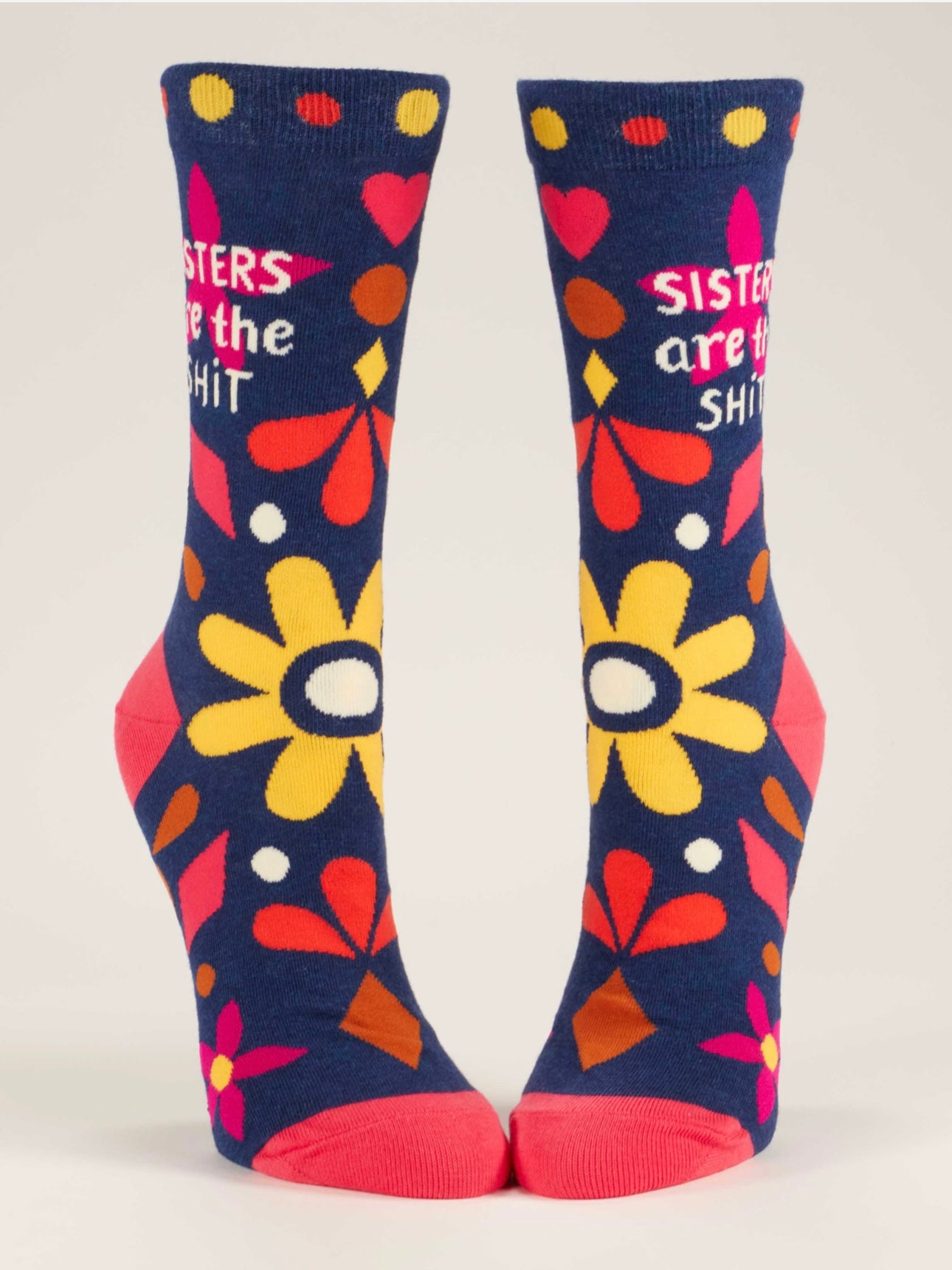 Sisters Are The Shit Women's Crew Novelty Socks