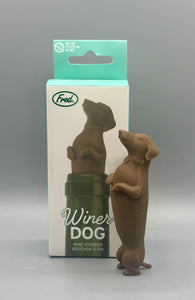 Winer Dog Bottle Stopper Glow Fish Studios