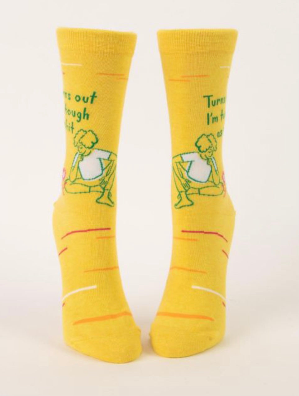 Turns Out I'm Tough as Shit Women's Crew Novelty Socks