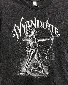 Wyandotte Indian Unisex Navy T-Shirt
