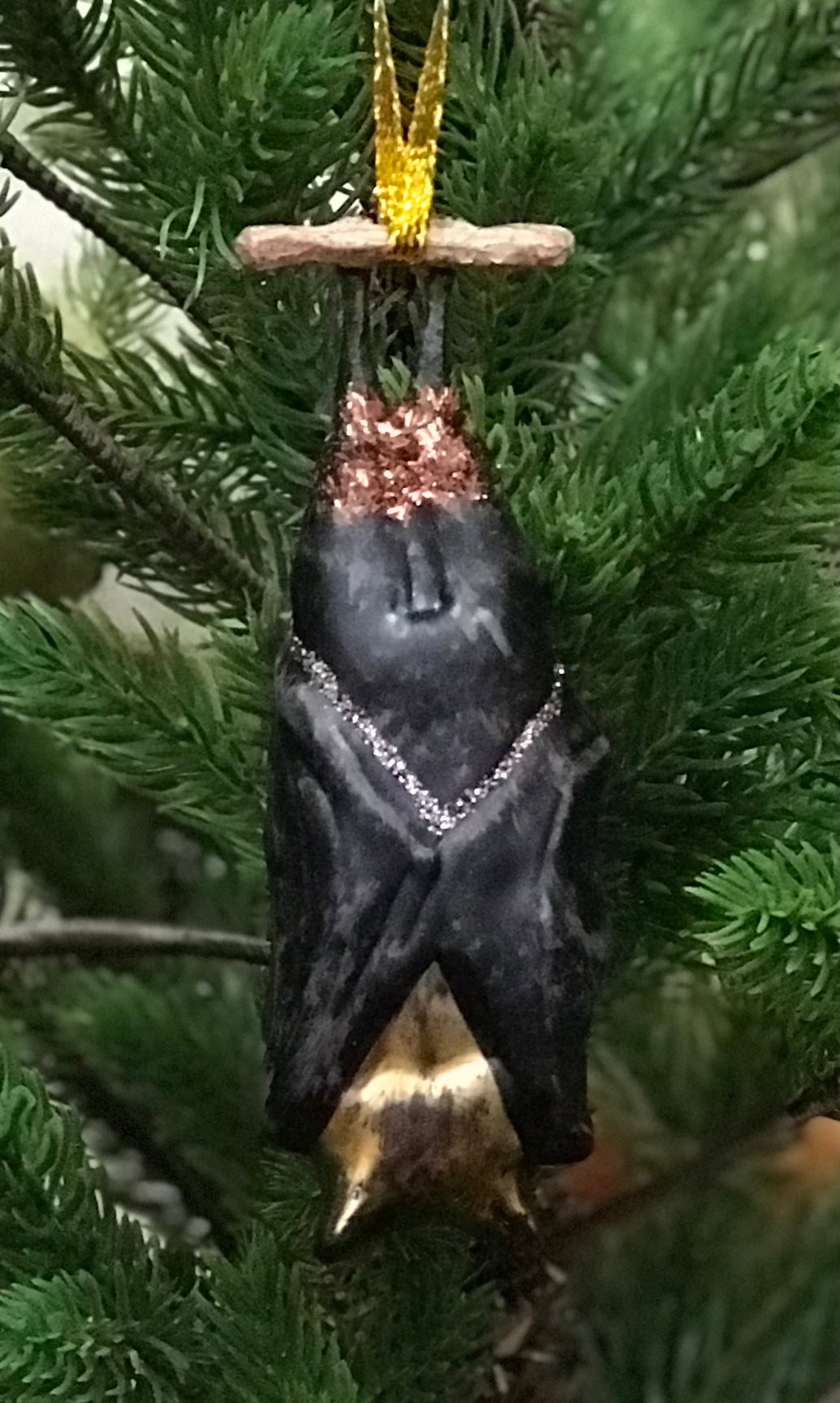 Hanging Bat Ornament