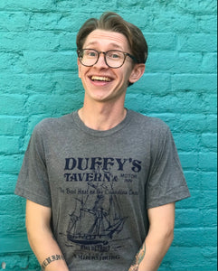 Duffy's Tavern Unisex Gray T-Shirt
