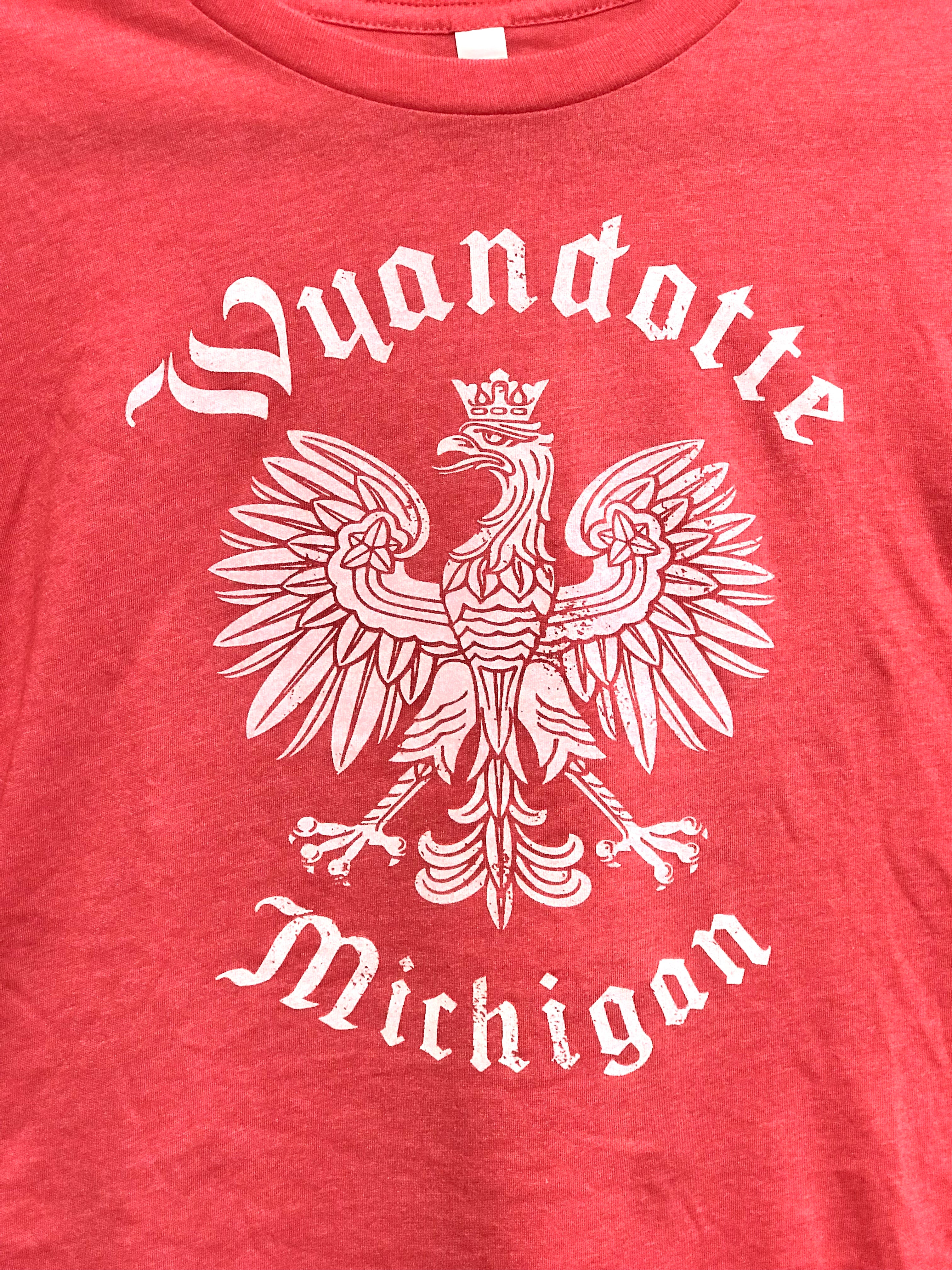 Wyandotte Polish Eagle Unisex Red T-Shirt