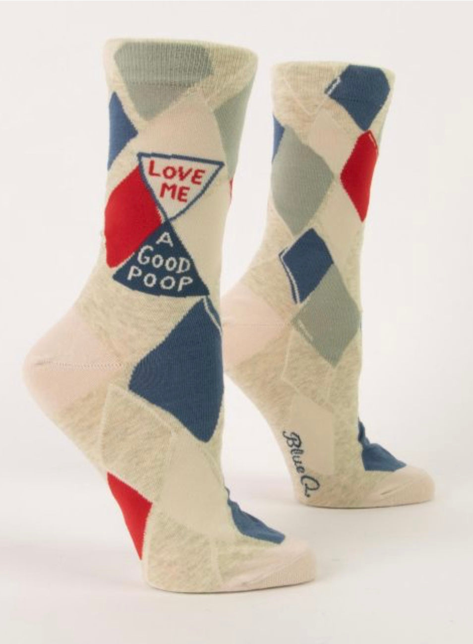 Love Me a Good Poop Women's Crew Novelty Socks