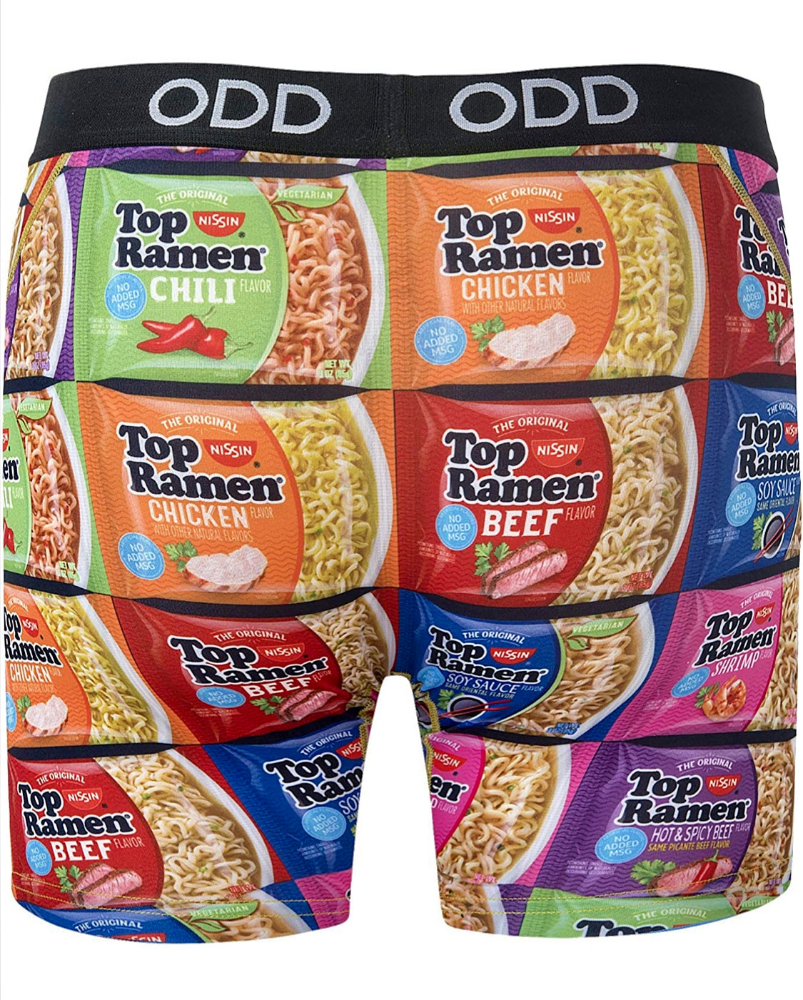Top Ramen Noodle Soup Flavors Odd Sox Premium Boxer Briefs – Glow Fish  Studios